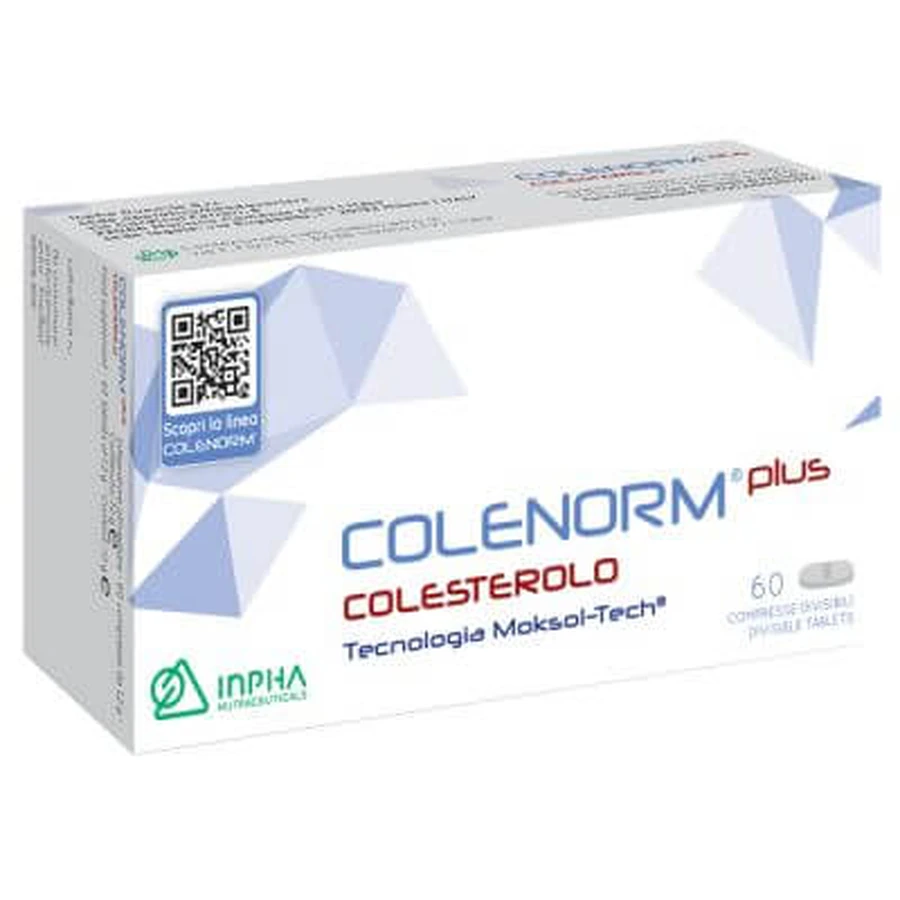 Colenorm plus cholesterol 60 deelbare tabletten