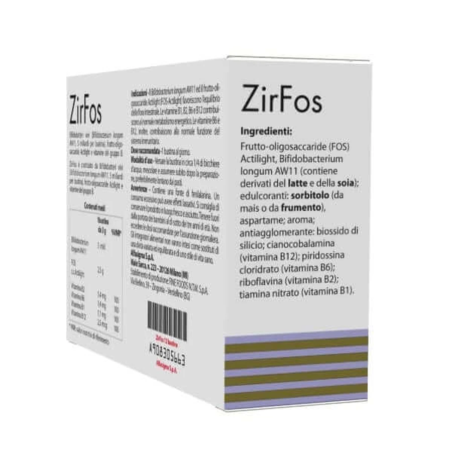Zir fos 12 zakjes