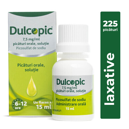 Dulcopic, 7,5 mg/ml, 15 ml, Tropfen zum Einnehmen, Sanofi