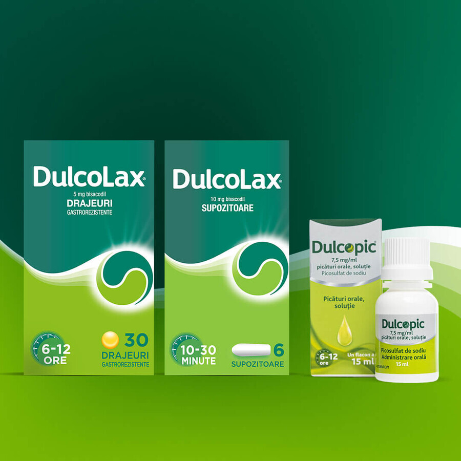 Dulcolax 5 mg, 30 magensaftresistente Tabletten, Sanofi