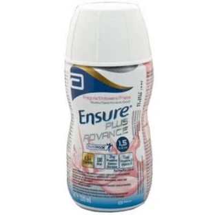 Ensure plus advance aardbei 4 flessen 220 ml