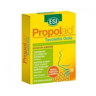 Esi propolaid keeltabletten met gember 30 tabletten