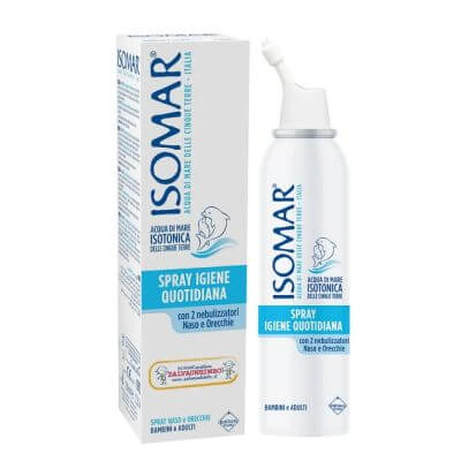 Solución de agua de mar isomar spray higiene diaria 100 ml