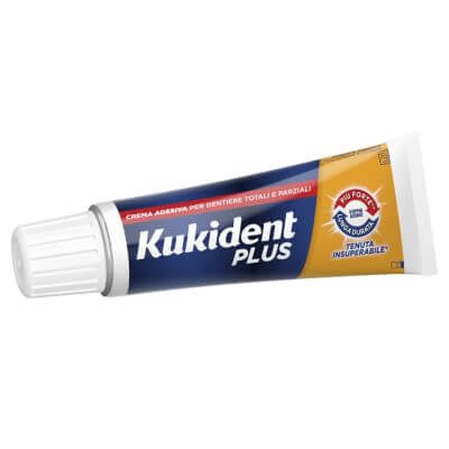 Kukident plus double action denture adhesive cream 40 g