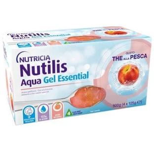 Nutilis aqua gel perzik 4 st 125 g