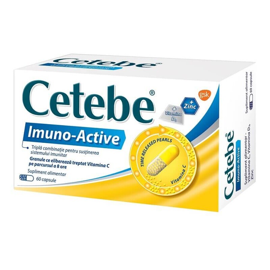 Cetebe Imuno-Active, 60 capsule, Gsk