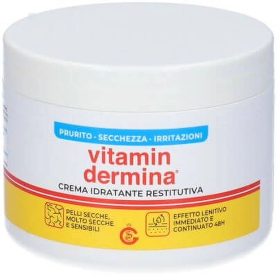 Vitamindermina crème hydratante réparatrice 400 ml