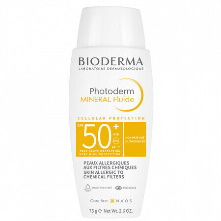 Fluid mineral cu SPF50+ Photoderm, 75g, Bioderma