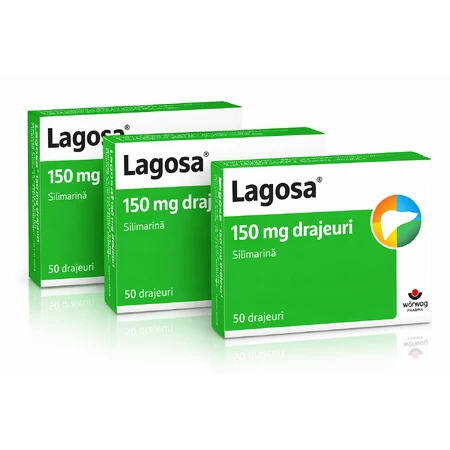 Lagosa 150 mg, 3 × 50 Dragees, Wörwag Pharma 