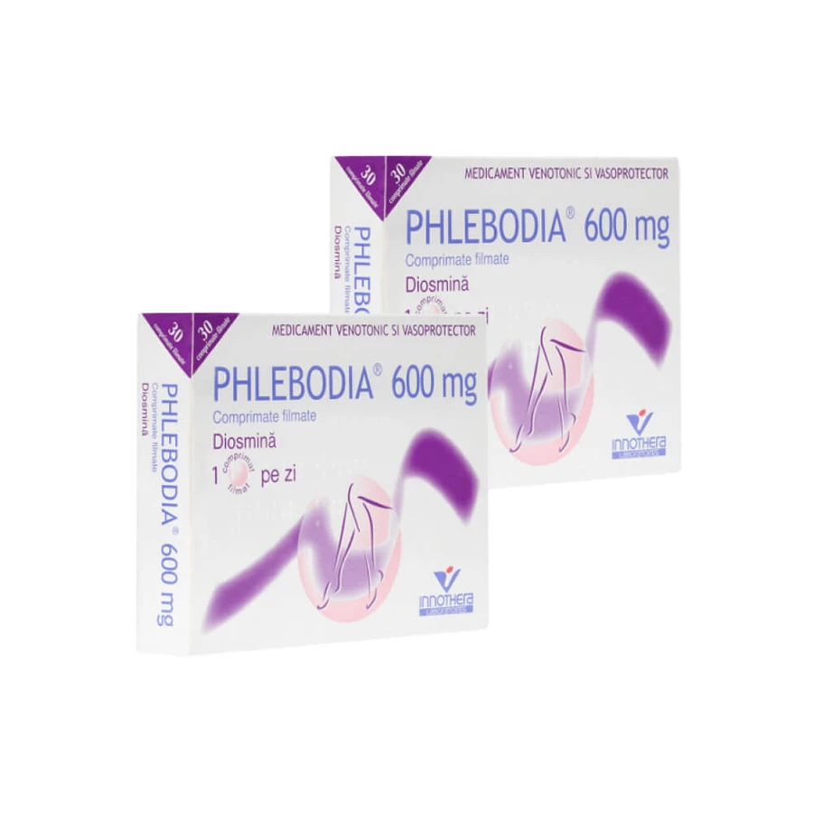 Flebodia 600 mg, 2x30 compresse rivestite con film, Innothera