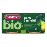 Plasmon homogenisierte Bio-Birne mit Heidelbeeren 2 Gläser x 80 g