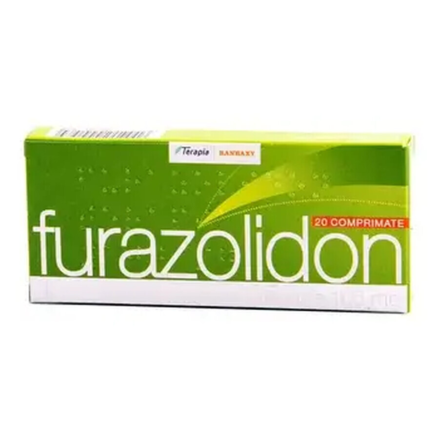 Furazolidon 100mg, 20 Tabletten, Terapia