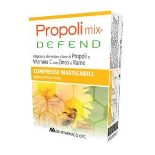 Propolis mix protect 30 chewable tablets with orange flavor