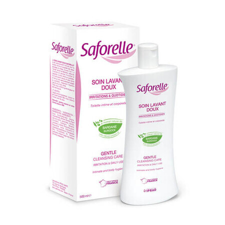 Intim- und Körperpflegegel mit Klettenextrakt Saforelle, 500 ml, Iprad Laboratories