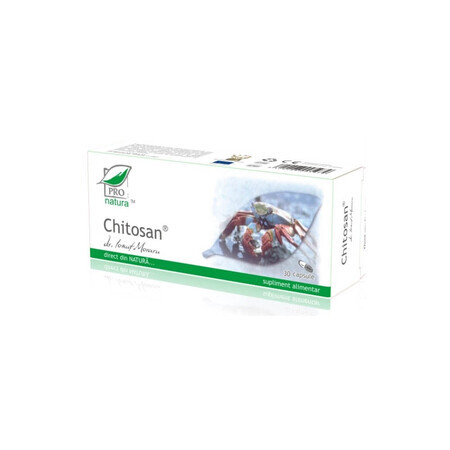 Chitosan, 30 Kapseln, Pro Natura