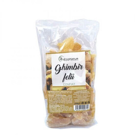 Ghimbir confiat, 250g, Econatur