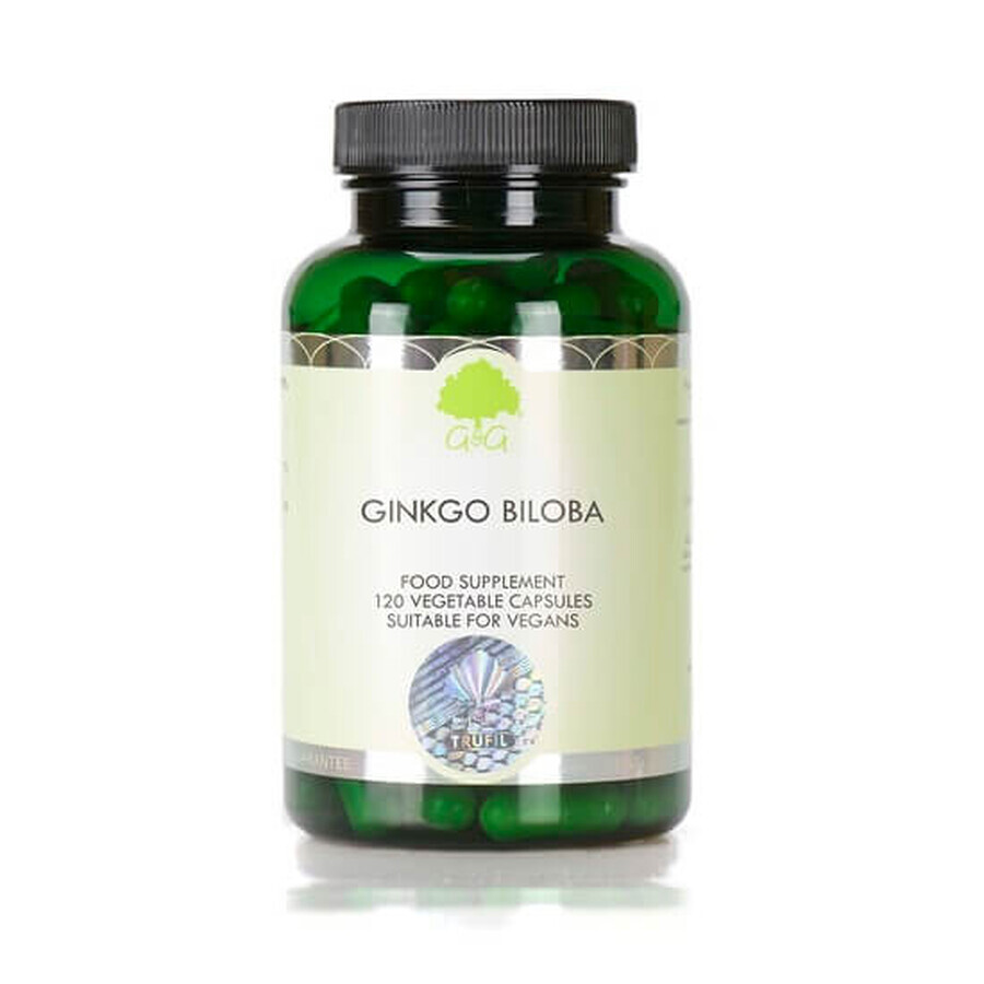 Ginkgo Biloba 400mg, 120 capsule, G&G