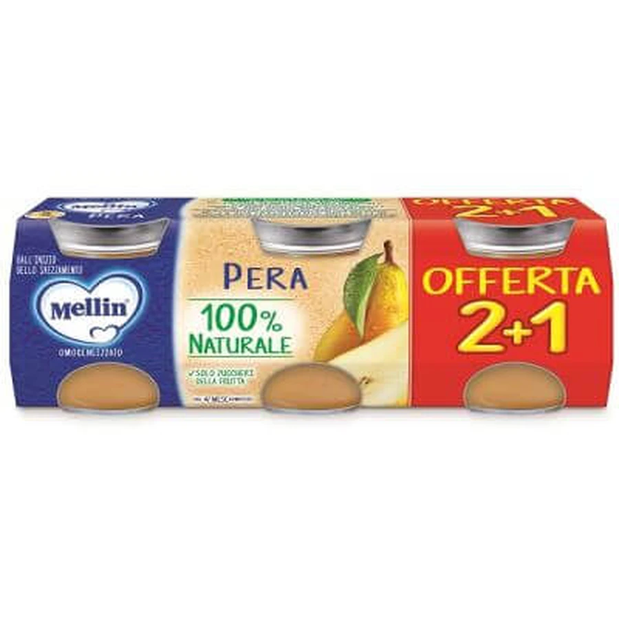 Mellin homogenisierte Birne 3 Stück 100 g