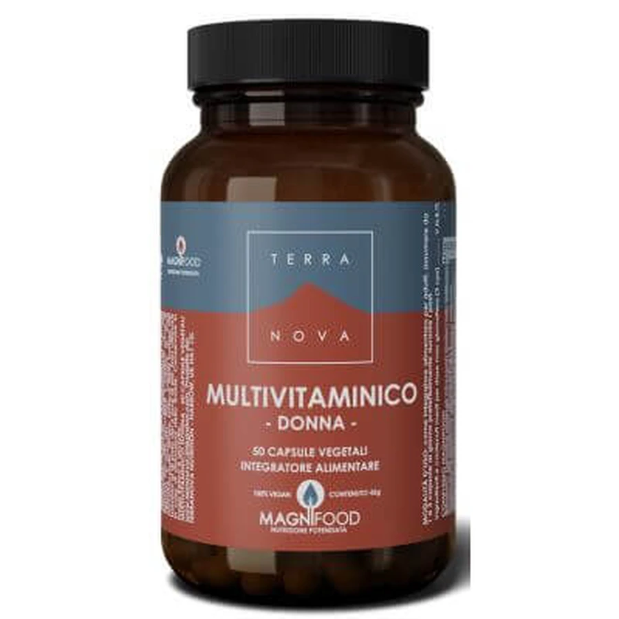 Terranova multivitamine vrouw 50 capsules
