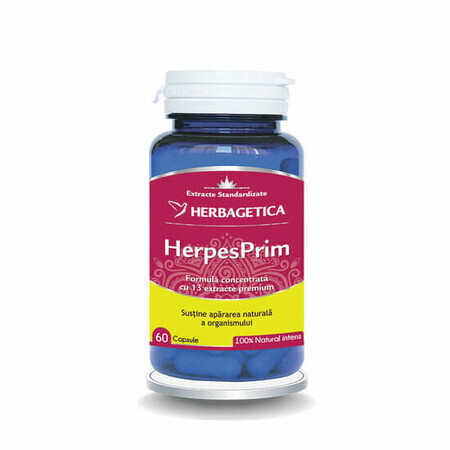 HerpesPrim, 60 capsule, Herbagetica