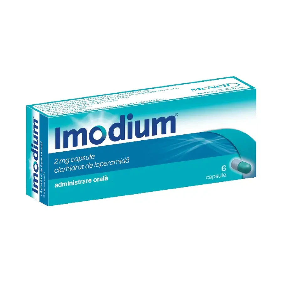 Imodium 2 mg, 6 Kapseln, Johnson & Johnson