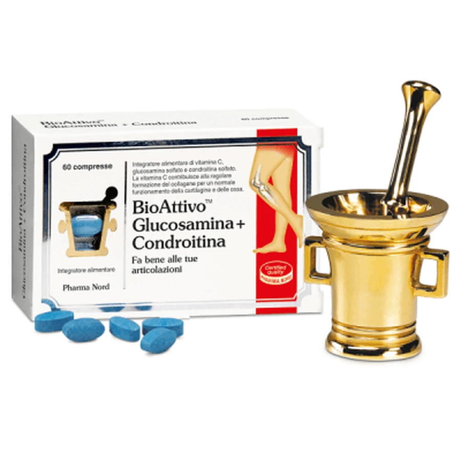 Glucosamina bioactiva + condroitina 60 comprimidos