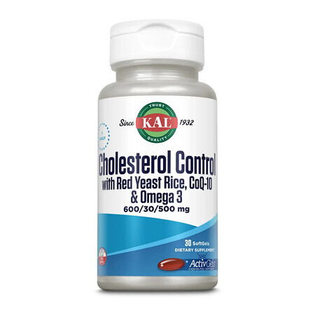 Cholesterol Control Kal, 30 capsules, Secom