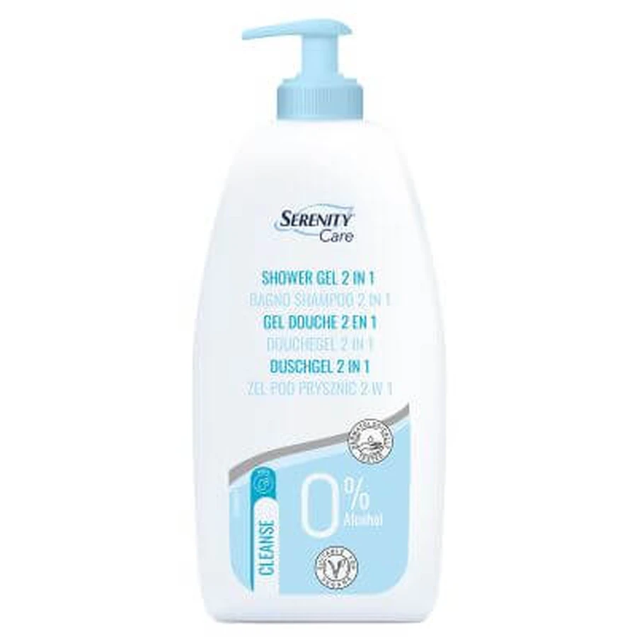 Champú de baño 2 en 1 Serenity Care 500 ml