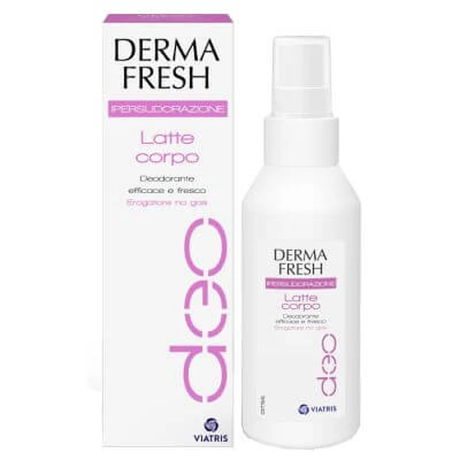 Dermafresh Hypersweating deodorant bodymilk 100 ml