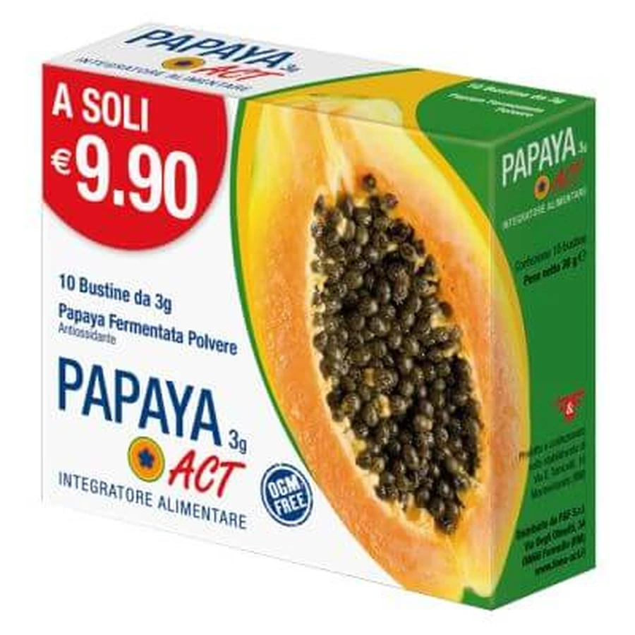 Papaya act 3g 10 Portionsbeutel