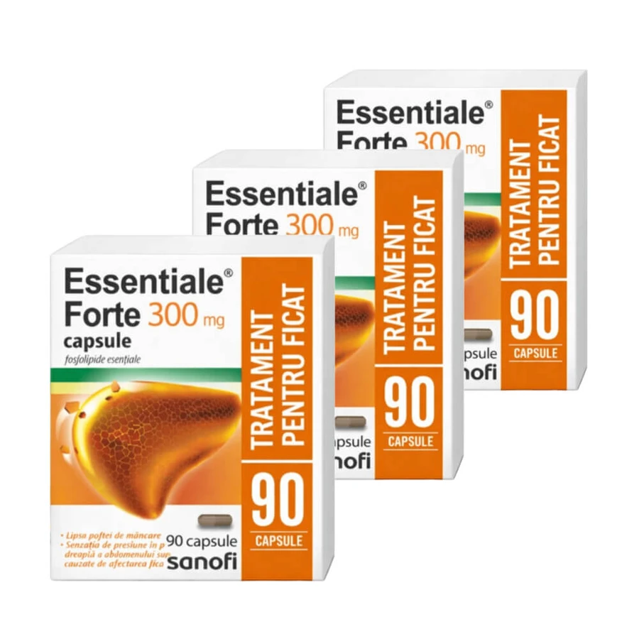 Essentiale Forte, 300 mg, 3x90 Kapseln, Sanofi