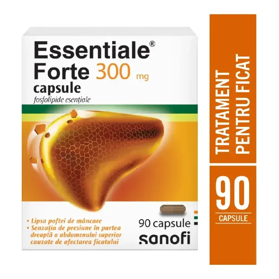 Essentiale Forte, 300 mg, 3x90 Kapseln, Sanofi
