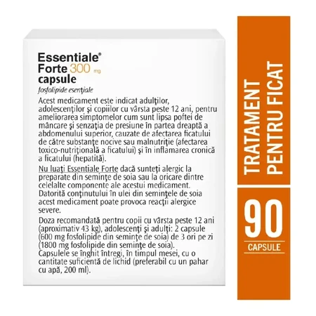 Essentiale Forte, 300 mg, 3x90 Kapseln, Sanofi