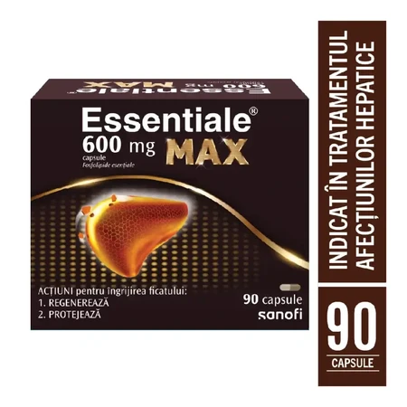 Essentiale MAX, 600 mg, 90 Kapseln, Sanofi