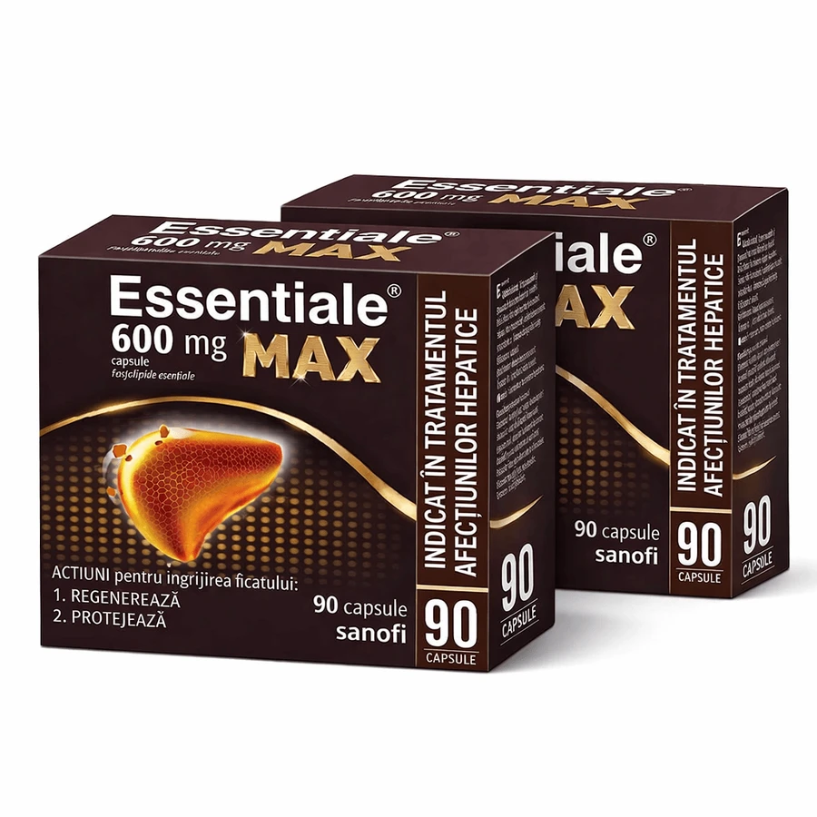 Essentiale MAX, 600 mg, 2x90 Kapseln, Sanofi