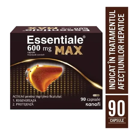 Essentiale MAX, 600 mg, 3x90 Kapseln, Sanofi
