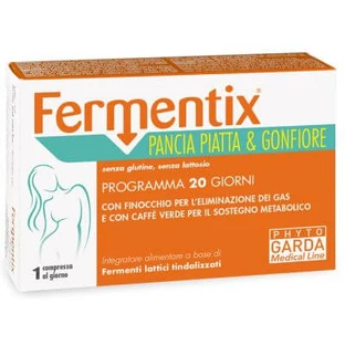 Fermentix flat stomach and bloating 20 tablets
