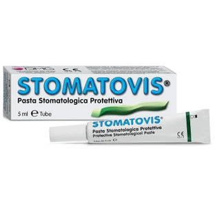 Ochronna pasta stomatologiczna stomatovis aftowe zapalenie jamy ustnej 5 ml