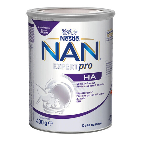 Lapte praf Nan HA 1, 400 g, Nestle