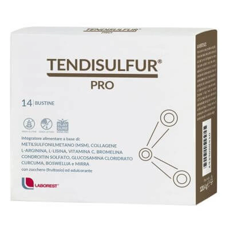 Tendisulfur pro 14 bustine 8,6 g