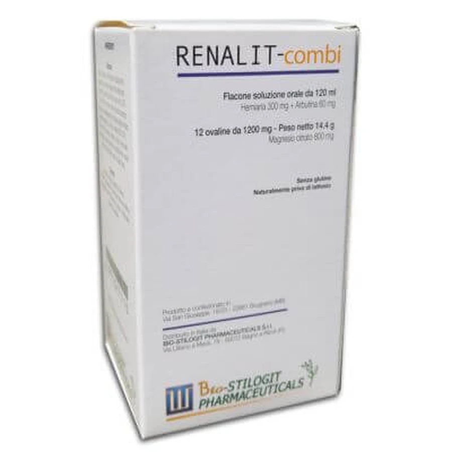 Renalit-combi 12 ovalines + syrup 120 ml