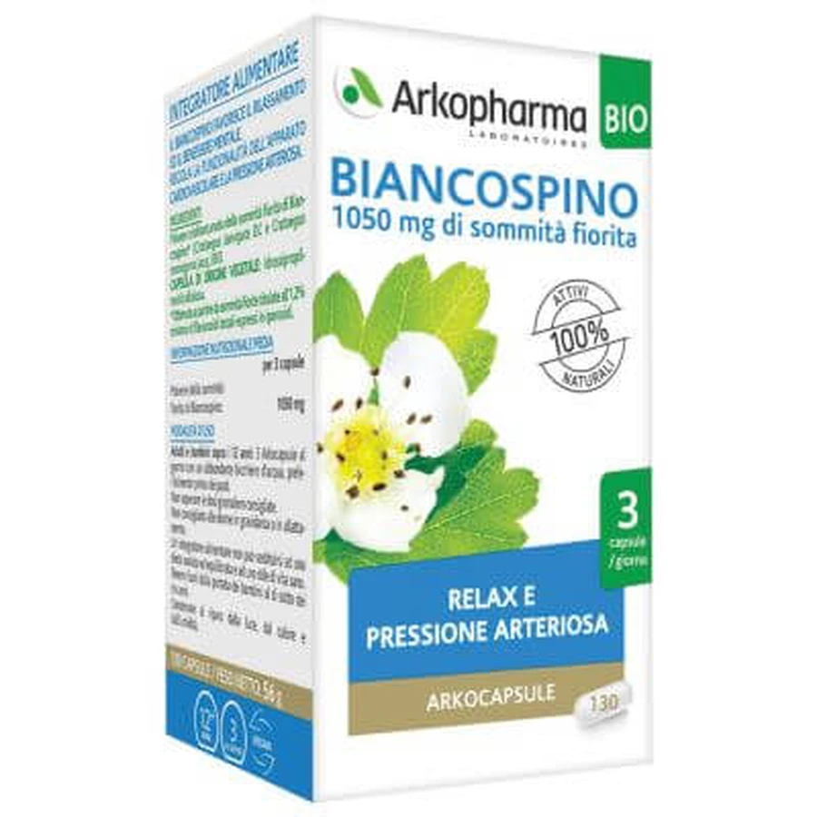 Arko capsules hawthorn bio 45 capsules