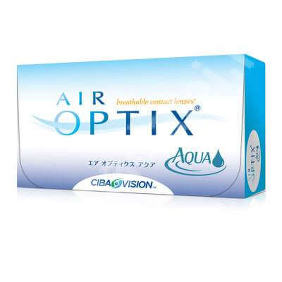 Lentile de contact -1.25 Air Optix Aqua, 6 bucati, Alcon