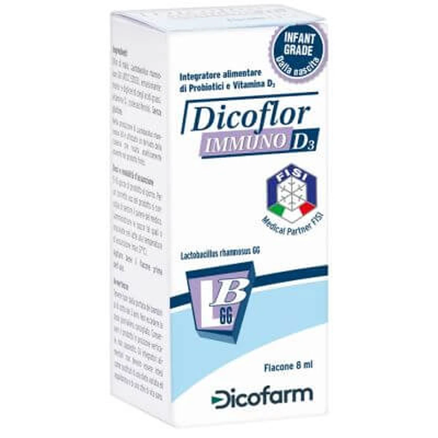 Dicoflor immuno d3 frasco 8 ml