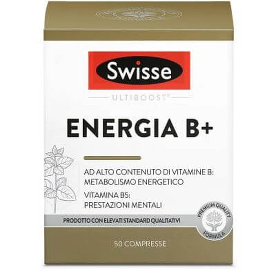 Swisse energie b+ 50 tabletten