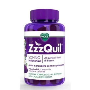 Vicks zzzquil natur 60 gummi tabletten