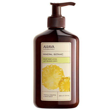 Lotiune de corp cu aroma de Ananas si Piersica Mineral Botanic, 400 ml, Ahava