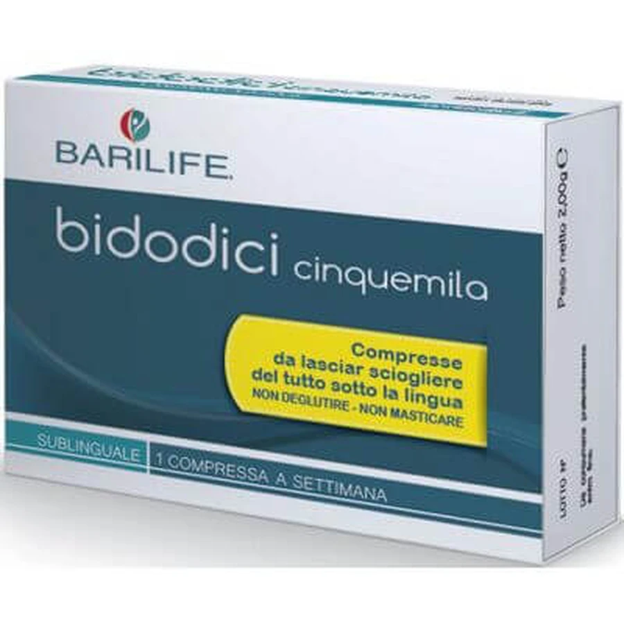 Barilife b12 5000mcg 5 comprimidos sublinguales
