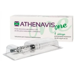 Seringue intra-articulaire athenavis one acide hyaluronique 1,5% 4 ml