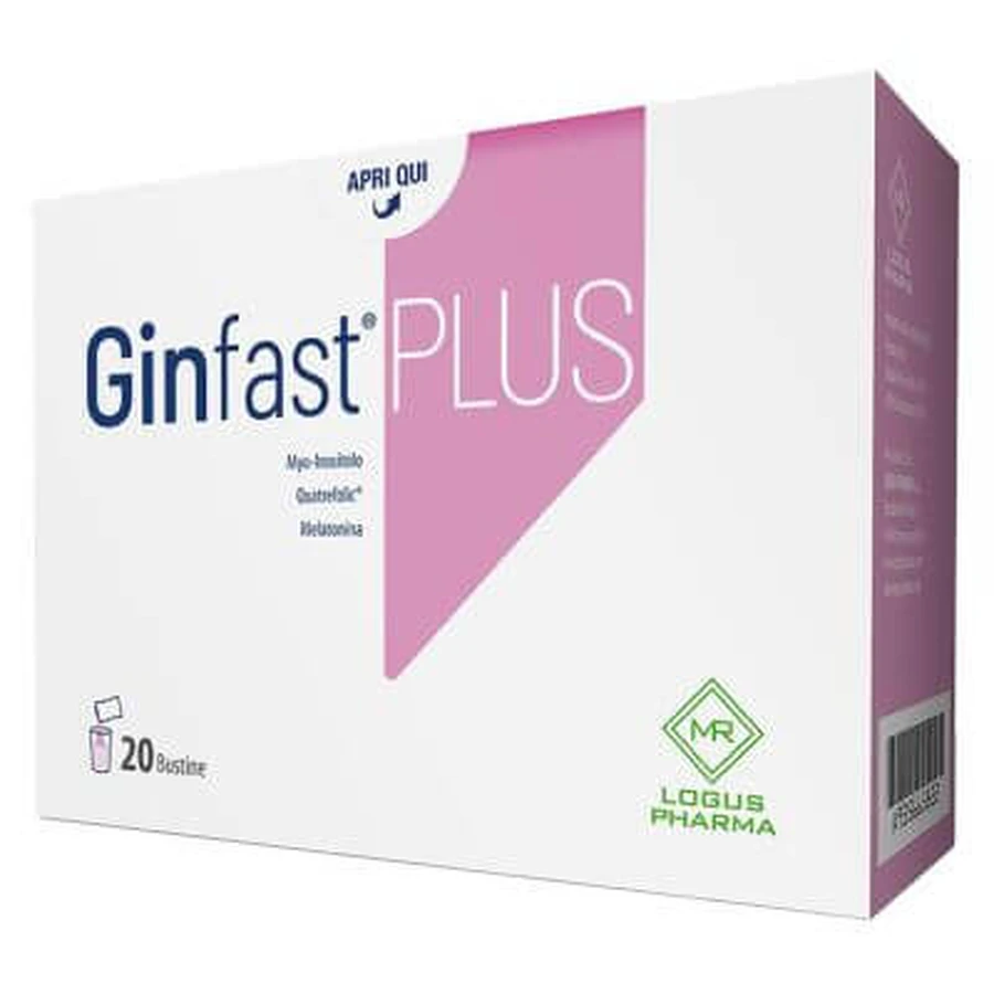 Ginfast plus 20 zakjes